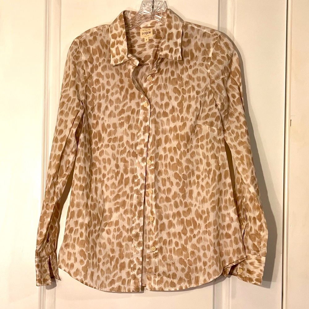 Like New Condition J.crew The Perfect Shirt, Size S